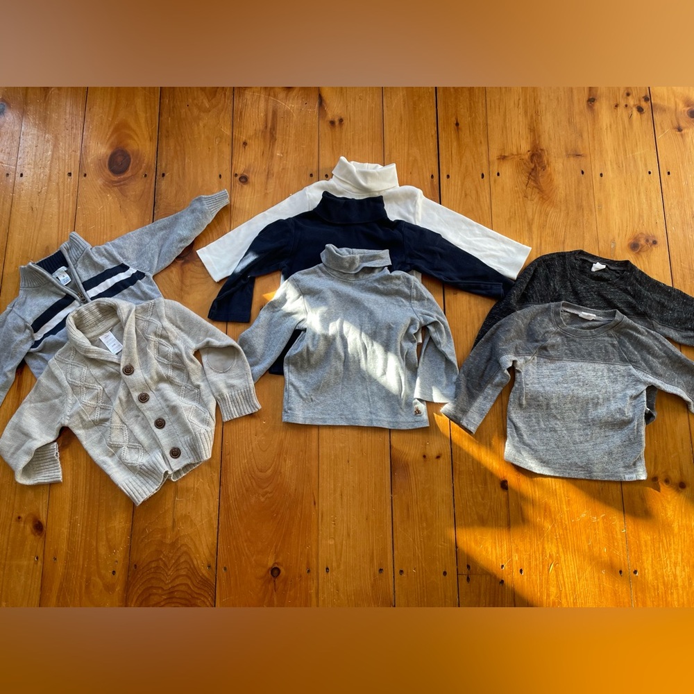 Sweater & Turtle Neck Bundle - Boys 18-24m